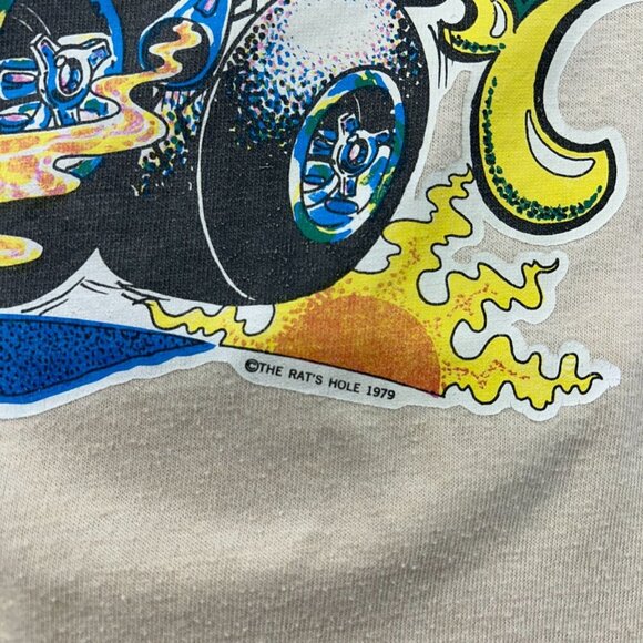 Vintage Chevrolet Graphic Tee Mens XL Short Sleeve Crewneck Caricature - Picture 3 of 10